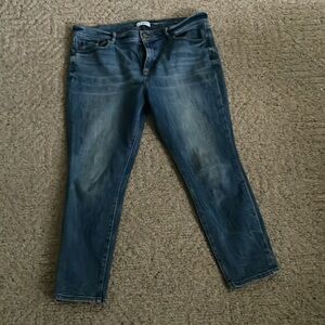 LOFT outlet skinny ankle jeans